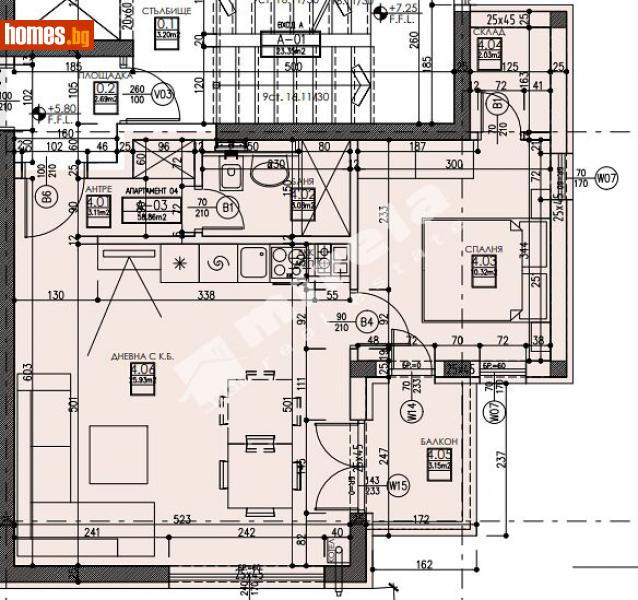 Двустаен, 73m² - Жк. Овча Купел, София - Апартамент за продажба - МИРЕЛА - 106985113