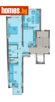 Тристаен, 108m² - Апартамент за продажба - 107175376