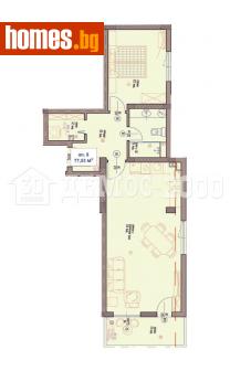 Двустаен, 90m² - Апартамент за продажба - 107176543