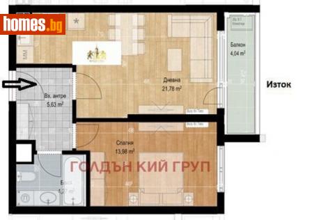 Двустаен, 72m² - Апартамент за продажба - 107223880