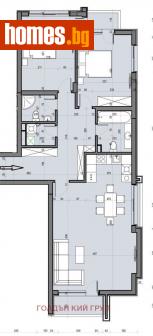 Тристаен, 139m² - Апартамент за продажба - 107223897