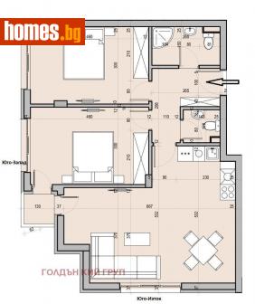 Тристаен, 95m² - Апартамент за продажба - 107223899