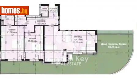 Тристаен, 217m² - Апартамент за продажба - 107224017