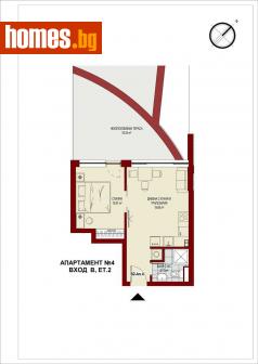 Двустаен, 66m² - Апартамент за продажба - 107224090