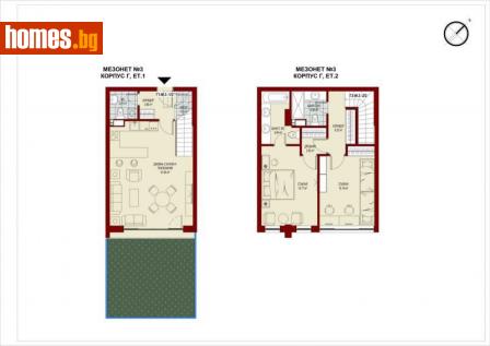Мезонет, 152m² - Апартамент за продажба - 107224170