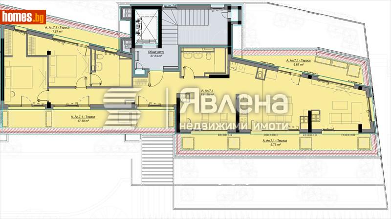 Четиристаен, 222m² - Кв. Кръстова Вада, София - Апартамент за продажба - ЯВЛЕНА - 107353175