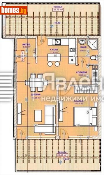 Двустаен, 127m² - Варна, Варна - Апартамент за продажба - ЯВЛЕНА - 107353202