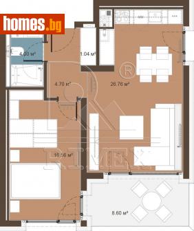 Двустаен, 88m² - Апартамент за продажба - 107406558
