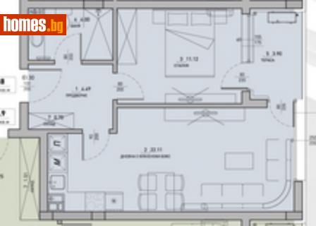 Двустаен, 62m² - Апартамент за продажба - 107454984