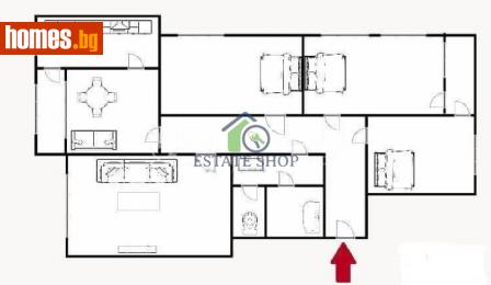 Многостаен, 126m² - Апартамент за продажба - 107460151