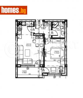 Двустаен, 66m² - Апартамент за продажба - 107481932