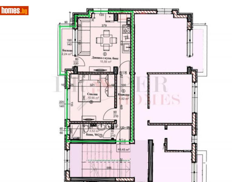 Двустаен, 62m² -  Център, Велико Търново - Апартамент за продажба - PROPER HOMES - 107492362