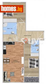 Тристаен, 110m² - Апартамент за продажба - 107570988