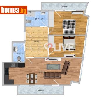 Тристаен, 131m² - Апартамент за продажба - 107571904