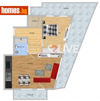 Двустаен, 132m² - Апартамент за продажба - 107571906