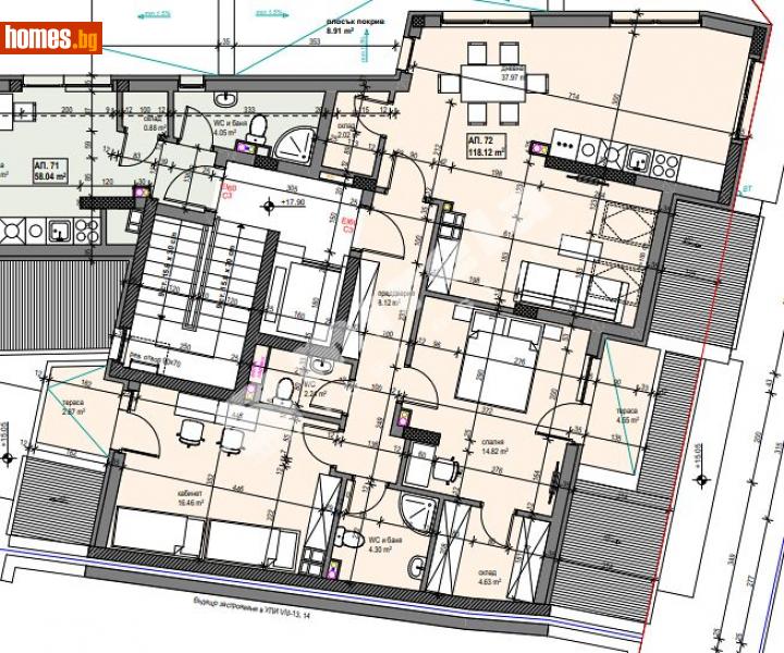 Тристаен, 135m² - Жк. Банишора, София - Апартамент за продажба - МИРЕЛА - 107600880