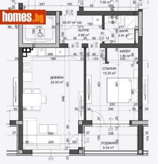 Двустаен, 73m² - Апартамент за продажба - 107726581