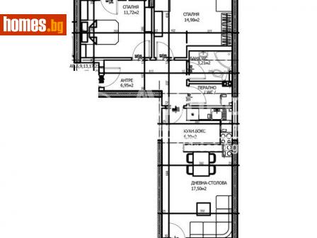 Тристаен, 100m² - Апартамент за продажба - 107752144