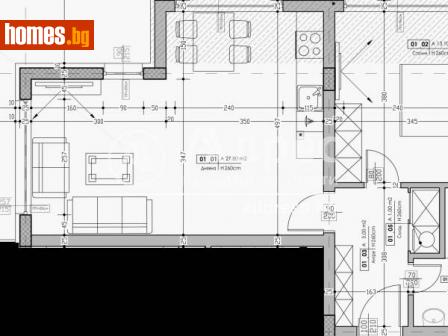 Двустаен, 65m² - Апартамент за продажба - 107752151