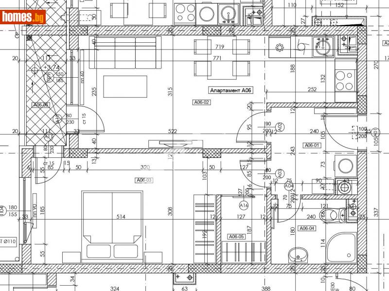 Двустаен, 74m² - Кв. Кръстова Вада, София - Апартамент за продажба - МИРЕЛА - 107752385