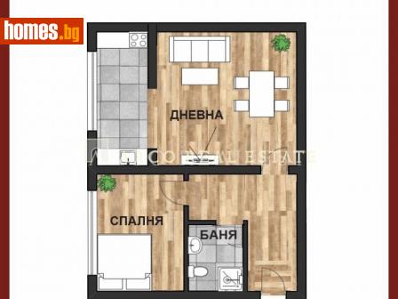 Двустаен, 51m² - Апартамент за продажба - 107752459