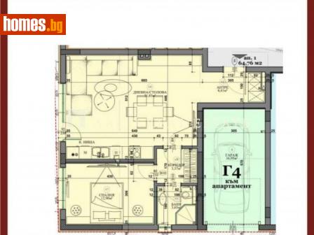 Двустаен, 72m² - Апартамент за продажба - 107752462