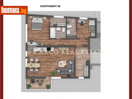 Двустаен, 105m² - Апартамент за продажба - 107965861