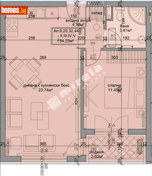 Двустаен, 65m² - София, София - град - Апартамент за продажба - МИРЕЛА - 108050305