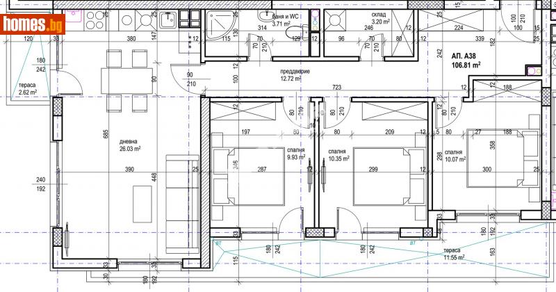 Четиристаен, 122m² - София, София - град - Апартамент за продажба - МИРЕЛА - 108090870