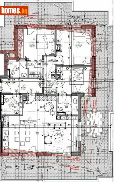 Четиристаен, 156m² - Кв. Бояна, София - Апартамент за продажба - МИРЕЛА - 108108023