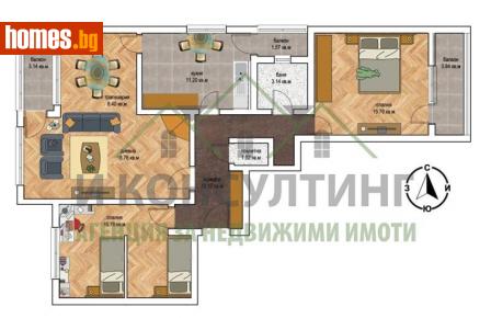 Четиристаен, 120m² - Апартамент за продажба - 108143810