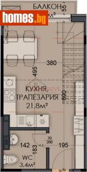 Мезонет, 123m² - Апартамент за продажба - 108164729