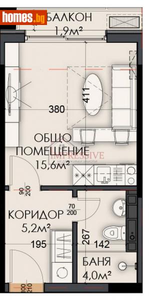 Едностаен, 38m² - Кв. Виница, Варна - Апартамент за продажба - Импресив Недвижими Имоти - 108164749