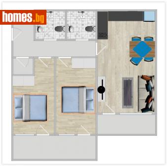 Двустаен, 80m² - Апартамент за продажба - 108258347