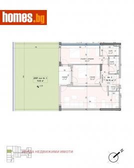 Тристаен, 110m² - Апартамент за продажба - 108271726