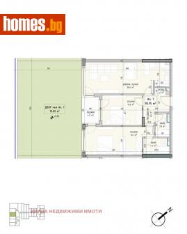 Тристаен, 110m² - Апартамент за продажба - 108271728