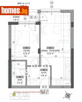 Двустаен, 68m² - Апартамент за продажба - 108271744