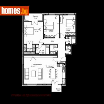 Четиристаен, 208m² - Апартамент за продажба - 108272448