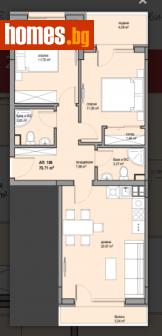 Тристаен, 94m² - Апартамент за продажба - 108273830