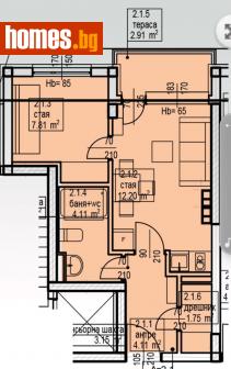 Двустаен, 68m² - Апартамент за продажба - 108273956