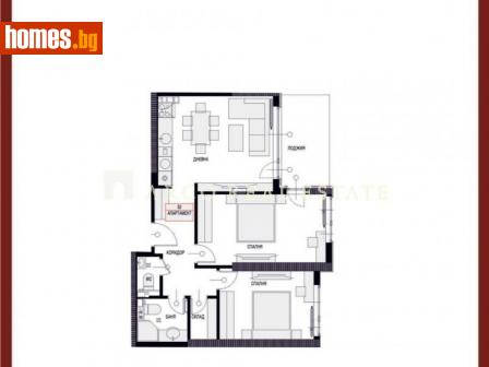 Тристаен, 99m² - Апартамент за продажба - 108326774