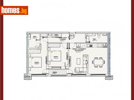 Тристаен, 100m² - Апартамент за продажба - 108364059