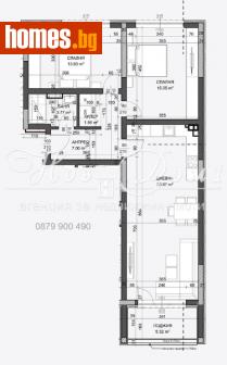 Тристаен, 111m² - Апартамент за продажба - 108365335