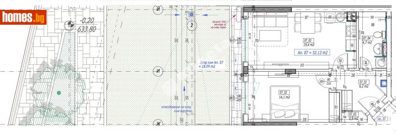 Двустаен, 59m² - Кв. Малинова Долина, София - Апартамент за продажба - МИРЕЛА - 108468995