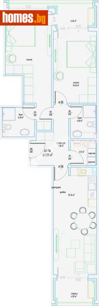 Тристаен, 126m² - Кв. Малинова Долина, София - Апартамент за продажба - МИРЕЛА - 108507365