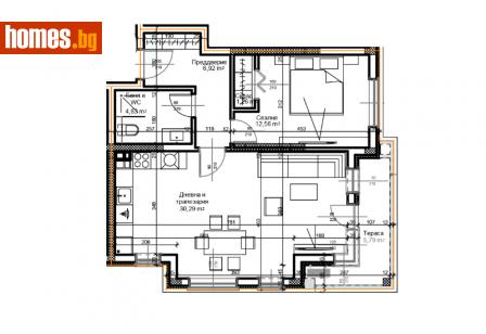 Двустаен, 86m² - Апартамент за продажба - 108567149