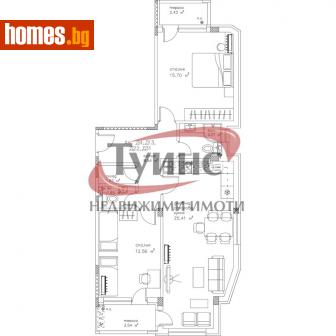 Тристаен, 102m² - Апартамент за продажба - 108624032