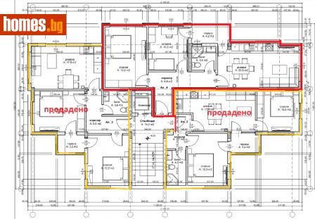 Тристаен, 84m² - Апартамент за продажба - 108663496