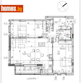 Тристаен, 125m² - Апартамент за продажба - 108763333