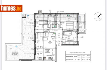 Четиристаен, 106m² - Апартамент за продажба - 108763428